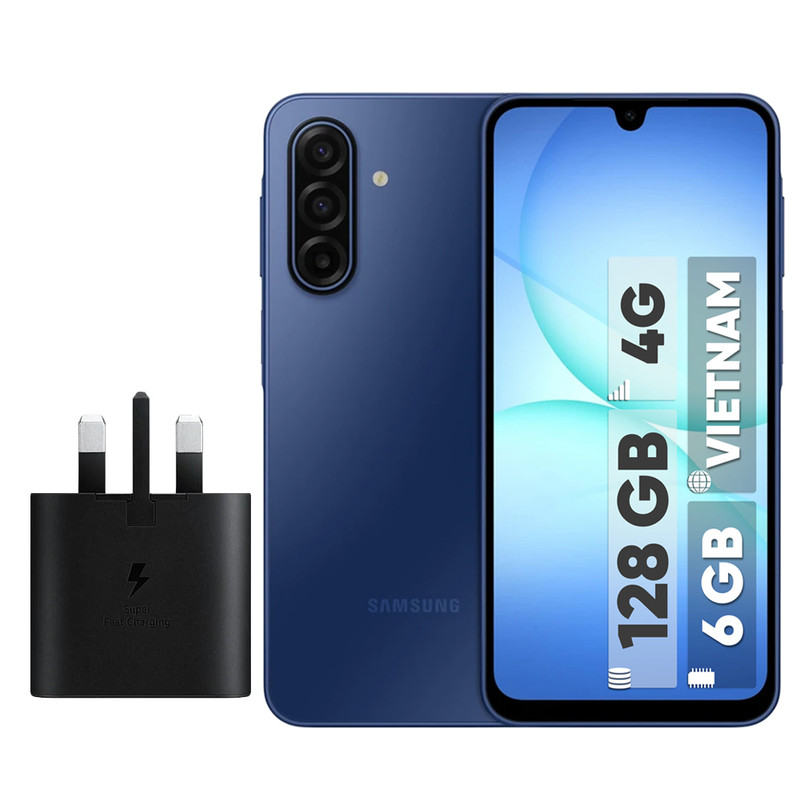 گوشی موبایل سامسونگ مدل Galaxy A17 4G دو سیم کارت ظرفیت 128 گیگابایت و رم 6 گیگابایت - ویتنام